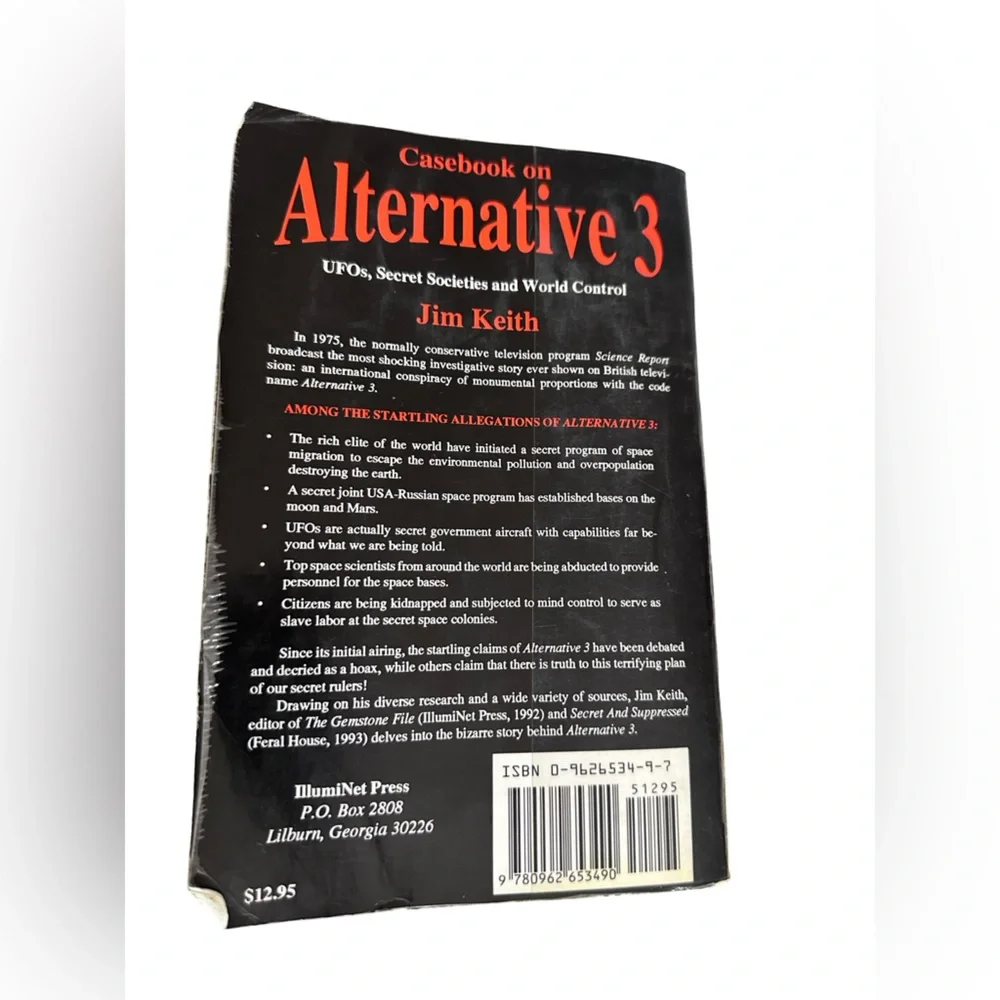 RARE UFO Casebook on Alternative 3: Secret Societies and World Control